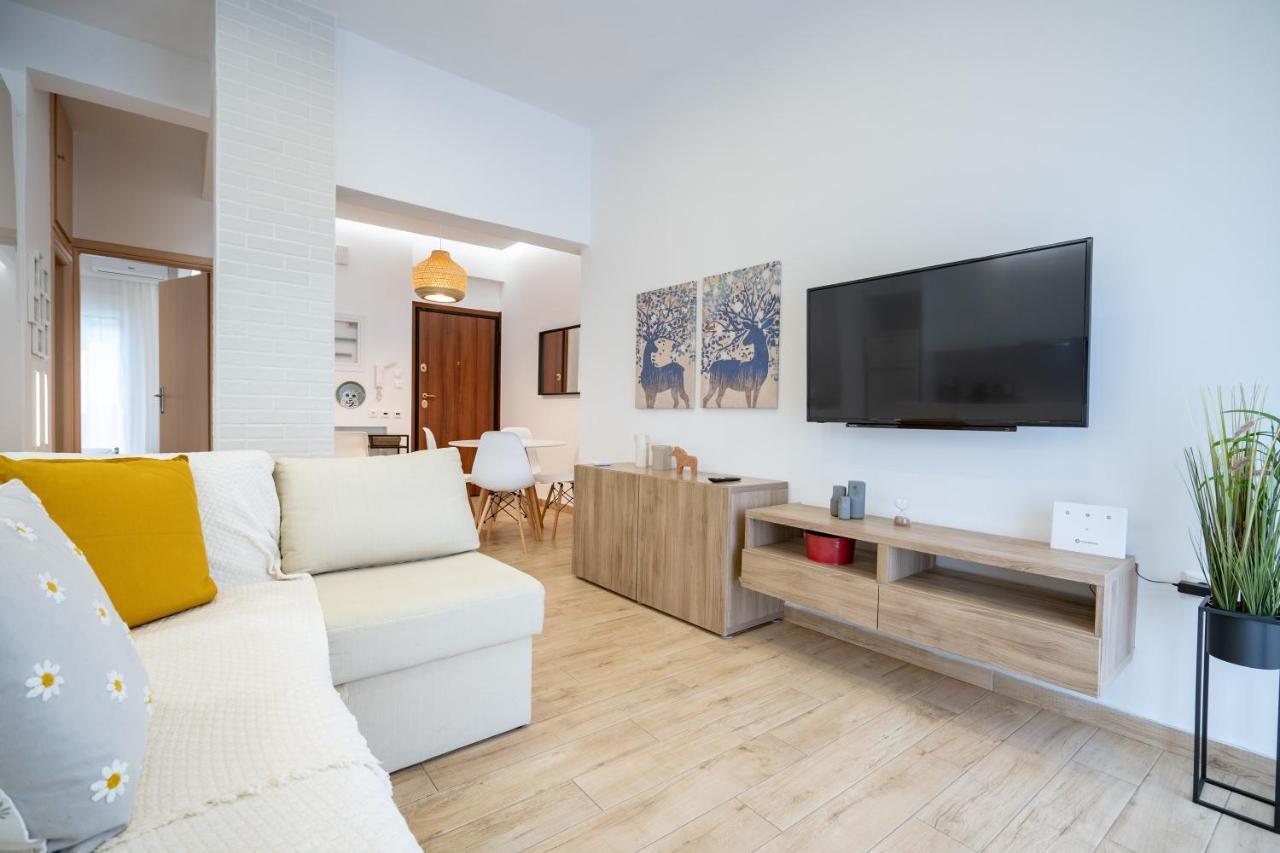 Athens Central Train St. Flat For 4 Pers By Mps Leilighet Eksteriør bilde